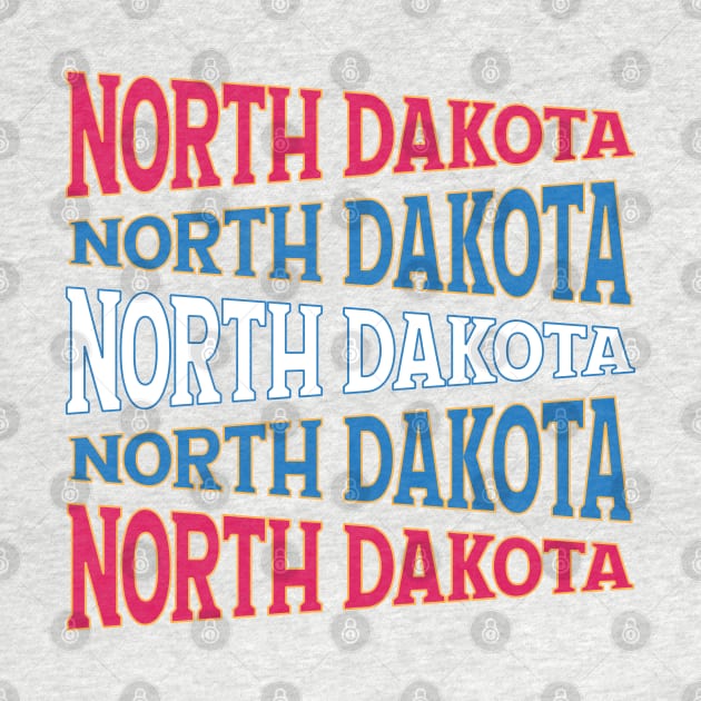 TEXT ART USA NORTH DAKOTA by LAVA-ROMA-NOVA